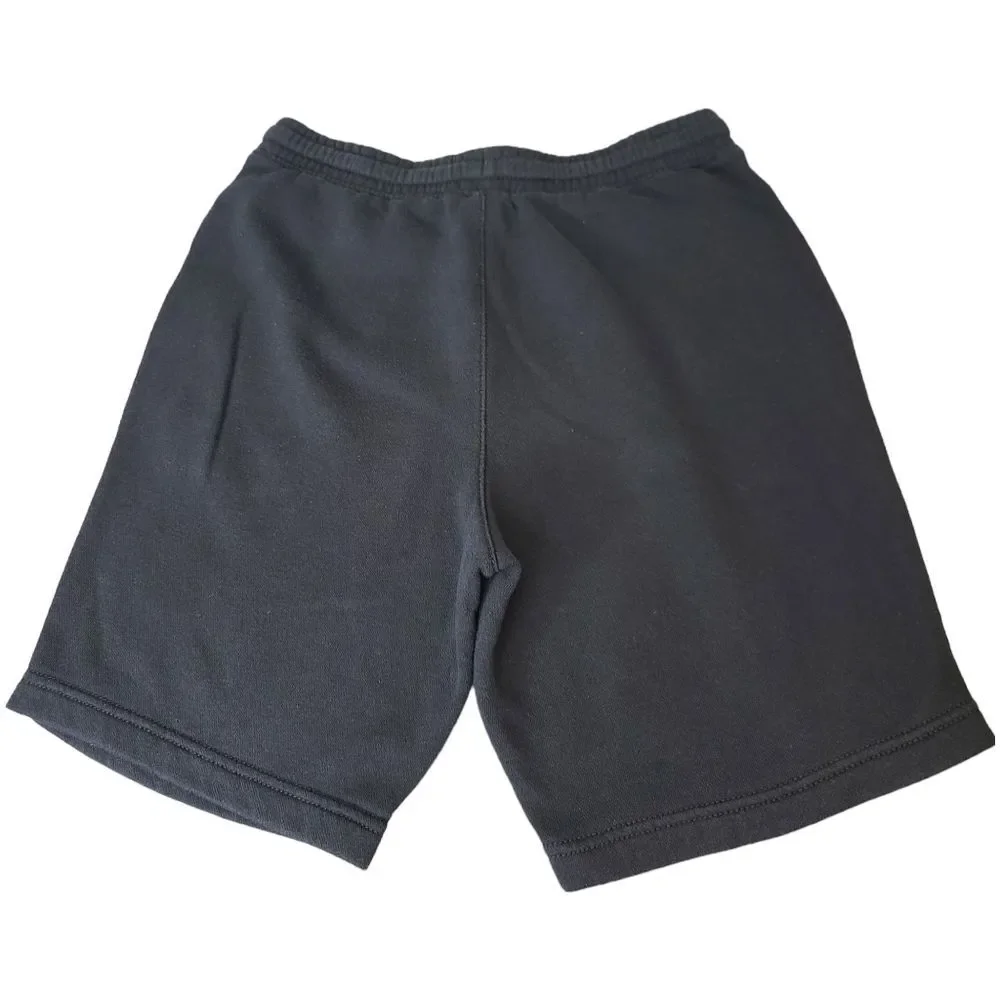 Old Navy Boys Fleece Jogger Black Shorts L (10-12)